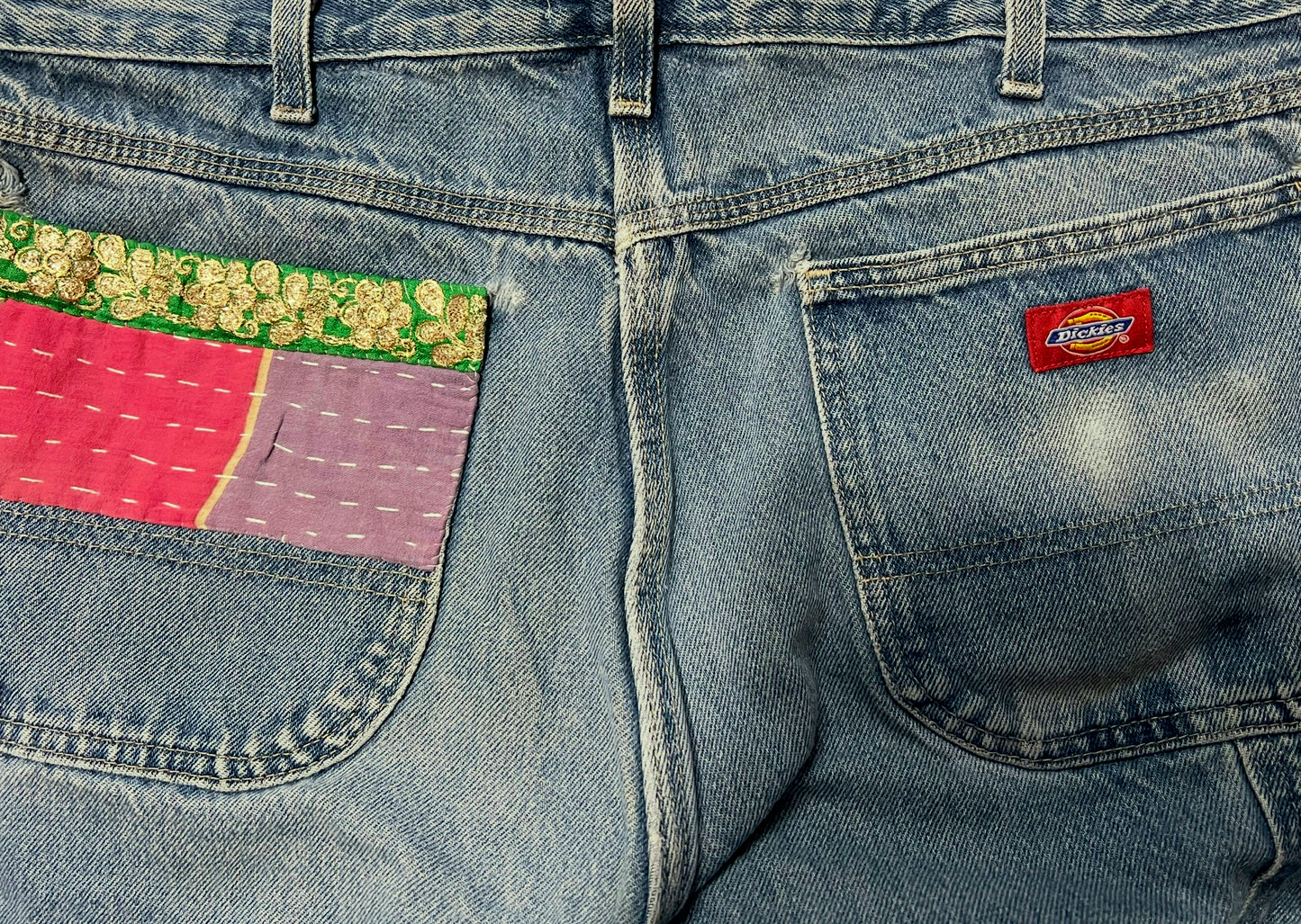 Embellished Dickies Carpenter Jeans, size 36x32